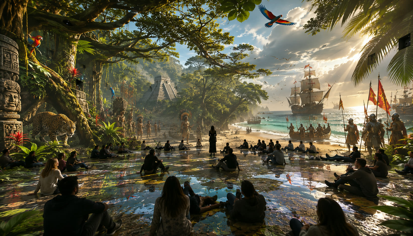 Lost worlds, retold